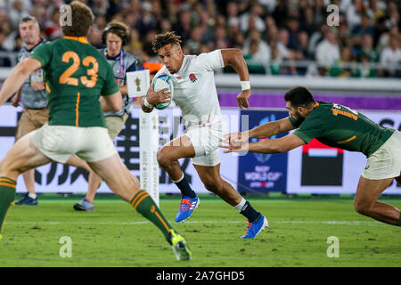 Anthony Watson of England during the World Cup Japan 2019, Final rugby ...