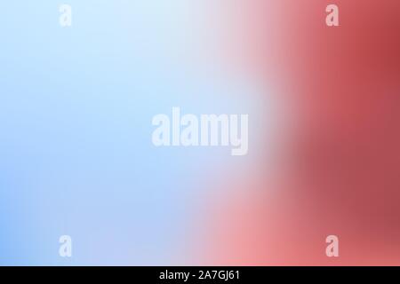 Abstract  blue and red blurred background. Colorful fluid gradient. Soft color vector illustration for web-design , website , banner poster or concept Stock Vector