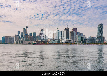 Daytime city skyline of Toronto, Ontario, Canada Stock Photo