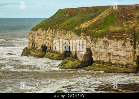 Cliffs and Caves Stock Photo