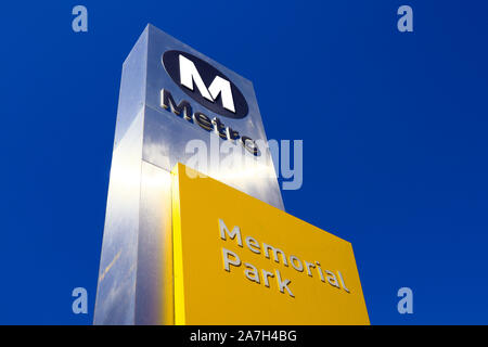 Memorial Park Station, Metro Gold Line, Pasadena, Los Angeles County ...