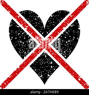 Vector grunge X mark. Crossed X slash symbol. Cross design element to  cancel, reject and refuse something Stock Vector Image & Art - Alamy