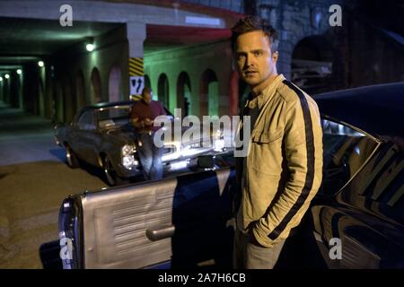 AARON PAUL in NEED FOR SPEED (2014), directed by SCOTT WAUGH. Credit: DREAMWORKS SKG / Album Stock Photo