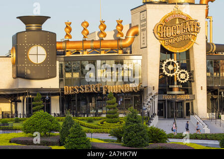 The Toothsome Chocolate Emporium & Savory Feast Kitchen, Universal Studios Resort, Orlando, Florida, USA Stock Photo