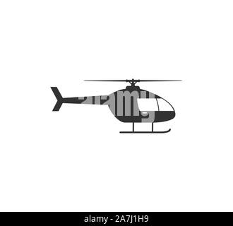 Helicopter silhouette flat white icons on round color backgrounds. 17 ...