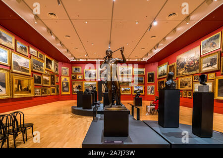 2 Nov 19. Melbourne, Victoria. 19th Century European Salon in the National Gallery of Victoria