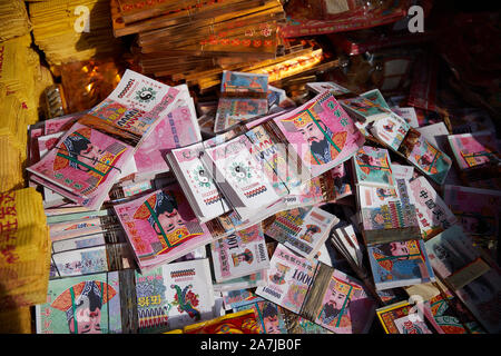 Chinese Joss Paper - Death money Stock Photo