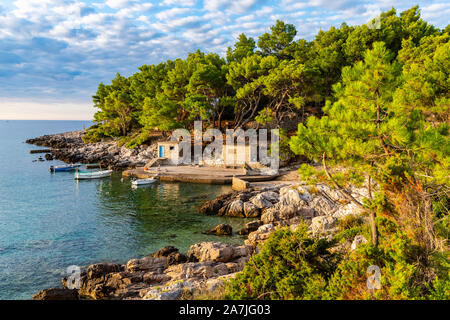 Lumbarda, island Korčula, Croatia Stock Photo