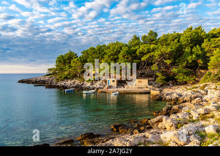 Lumbarda, island Korčula, Croatia Stock Photo