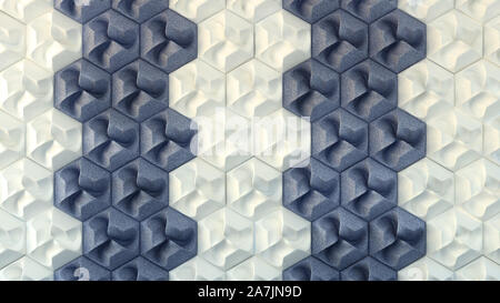 White interior background, texture. 3d rendering 3d illustration Stock Photo