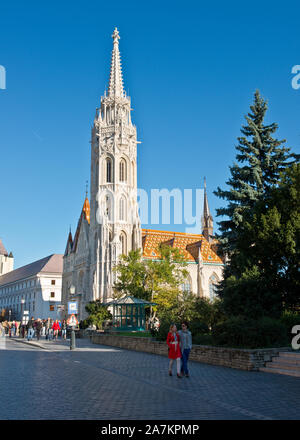 Matyas Church. Castle District, Budapest Stock Photo