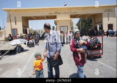 8 July 2011.Gaza,Palestine.  The Gaza Strip is a coastline on the Mediterranean coast in western Palestine. Stock Photo