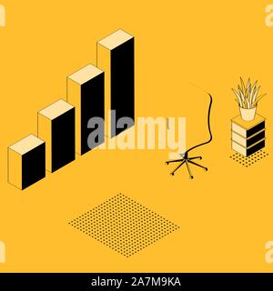 Financial consultations mobile app template. Stock Vector