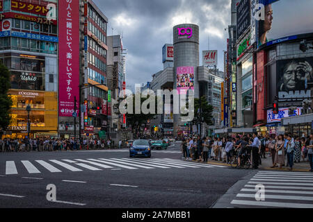 Shibuya Crossing, Tokyo, Japan Stock Photo