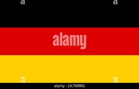 Germany flag national symbol vector illustration background Stock Vector