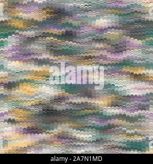 Combed Hand Marble Paper Colorful Seamless Pattern Stock Vector