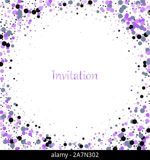 Dark Purple Pink pattern of geometric shapes. Colorful mosaic banner. Geometric hipster background. Stock Vector