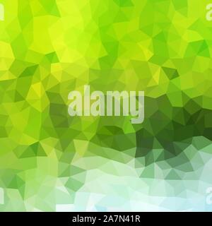 green geometric rumpled triangular low poly origami style gradient illustration graphic background. Vector polygonal design for your business. Stock Vector