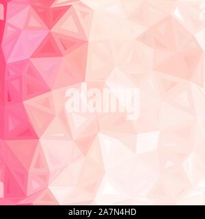 light Pink, vector polygonal pattern. A sample with polygonal shapes. Textured pattern can be used for background. Stock Vector