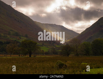 Light on the Kirkstone Pass English Lake District Stock Photo