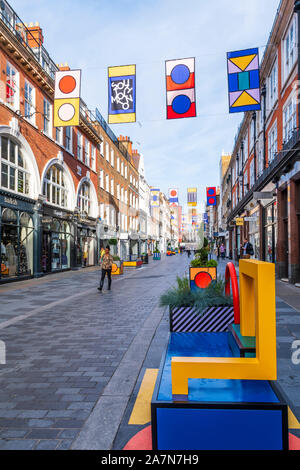 South Molton Street in London Stock Photo