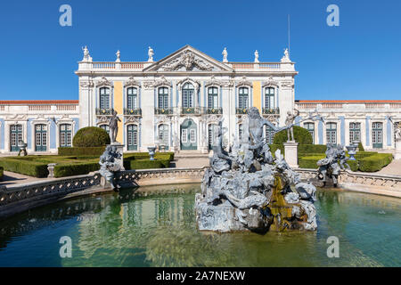 Palace of Queluz, Sintra, Lisbon, Portugal, Europe Stock Photo