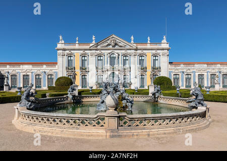 Palace of Queluz, Sintra, Lisbon, Portugal, Europe Stock Photo