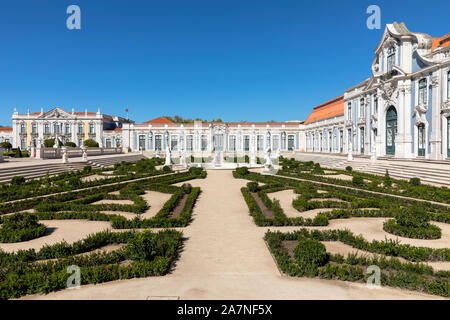 Palace of Queluz, Sintra, Lisbon, Portugal, Europe Stock Photo