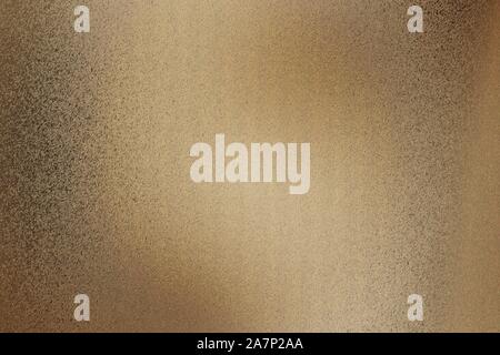 Dirty dark brown metallic wall with scratched surface, abstract texture background Stock Photo