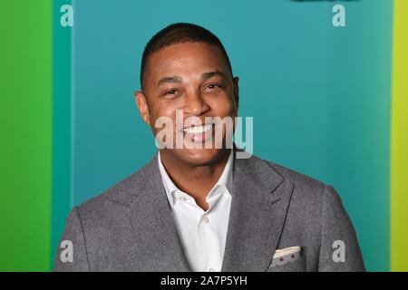 NEW YORK, NY - OCTOBER 28: Don Lemon attends Apple TV+'s 'The Morning Show' World Premiere at David Geffen Hall on October 28, 2019 in New York City. Stock Photo