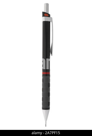 Mechanical pencil on white background Stock Photo