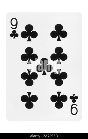 Playing card, nine of hearts Stock Photo: 115846473 - Alamy