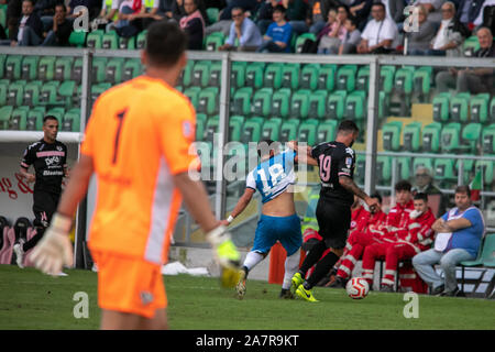 Palermo, Italy. 03rd Nov, 2019. Serie D: SSD Palermo vs Corigliano at Stadio Renzo Barbera in Palermo. (Photo by Antonio Melita/Pacific Press) Credit: Pacific Press Agency/Alamy Live News Stock Photo