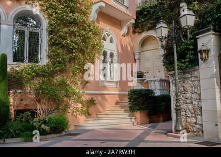 La Fleur Du Cap, House Formerly owned by David Niven, St Jean, Cap Ferrat Stock Photo