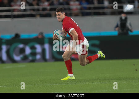 Tomos Williams  of during Wales the World Cup Japan 2019, 3rd place rugby union match between New Zealand and Wales on November 1, 2019 at Tokyo stadium in Tokyo, Japan - Photo Laurent Lairys / DPPI Stock Photo