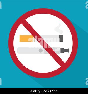 no smoking sign icon - vector illustration Stock Vector