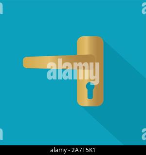 door handle icon- vector illustration Stock Vector