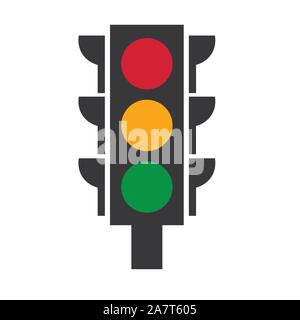 traffic lights icon- vector illustration Stock Vector