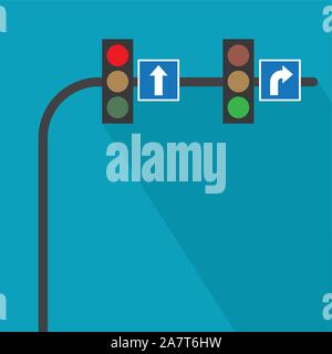 traffic lights icon- vector illustration Stock Vector