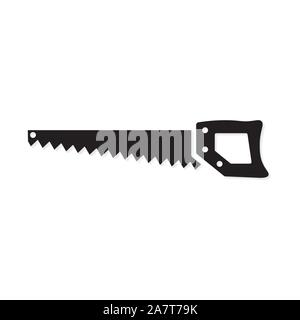 hand saw icon Stock Vector