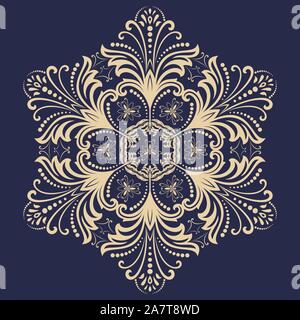 Elegant Vector Ornament in Classic Style Stock Vector