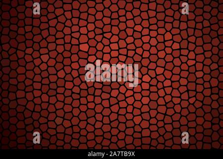 The abstract Red pebble on black background. For decoration, printing, cover, design. Stock Photo