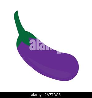 eggplant icon Stock Vector