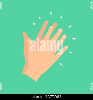 Symbol about Congratulation or Agreement Deal Business Concept. Stock Vector