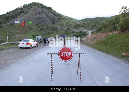 25 April 2013. Iraq. PKK camp in Kandil. Stock Photo