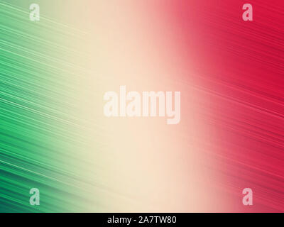 a green, white, red line background Stock Photo