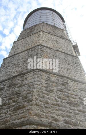 University of Wisconsing Whitewater witch tower Stock Photo