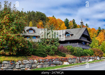 Von Trapp Family Lodge, Stowe, Vermont, USA. Stock Photo