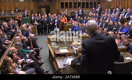 Sir Lindsay Hoyle speaking after becoming the new Speaker of the House ...
