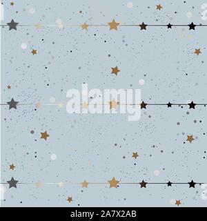 Hand Drawn Seamless Pattern with plants and berries. Artistic Creative Design. Great for backgrounds, backdrops, cars, postcards, invitations, headers Stock Vector